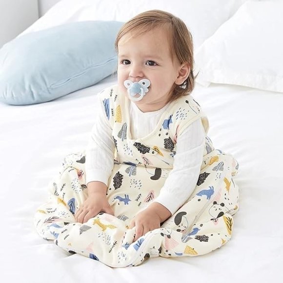 Duomiaomiao Baby Sleep Sack Wearable Blanket Size Medium 9-12 Months Zipper - Picture 2 of 6